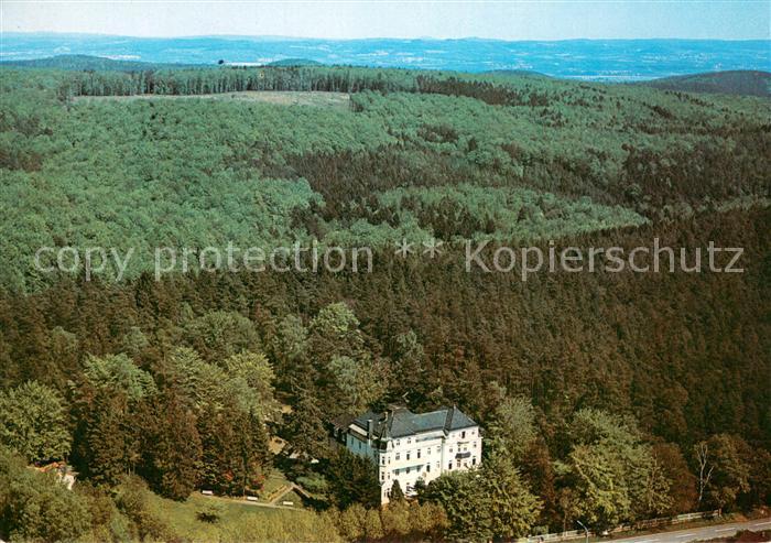 Zwesten Bad Wildungen Kurheim Haus Ebersberg Fliegeraufnahme