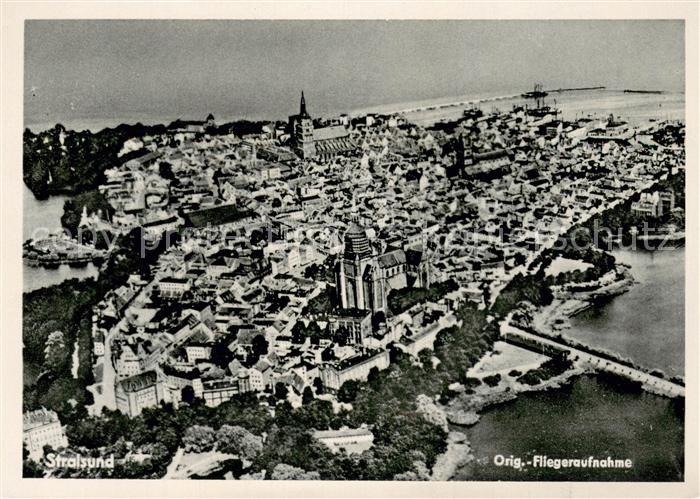 Stralsund Fliegeraufnahme
