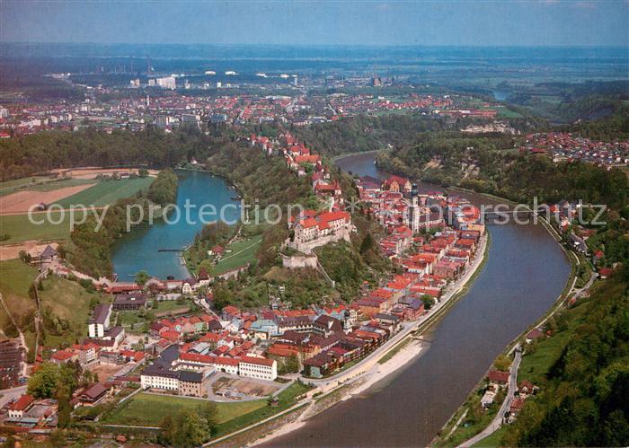 Burghausen Salzach Fliegeraufnahme