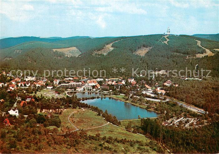 Hahnenklee-Bockswiese Harz Fliegeraufnahme