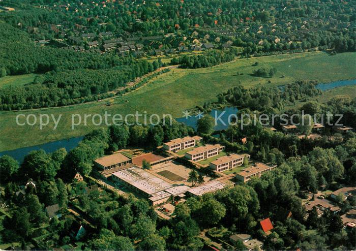Volksdorf Hamburg Volks und Realschule an den Teichwiesen Fliegeraufnahme