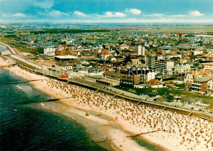 Westerland Sylt Fliegeraufnahme