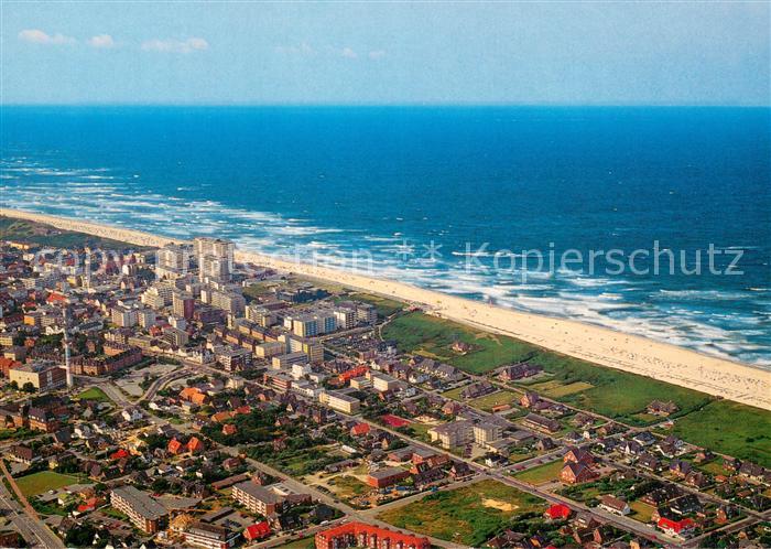 Westerland Sylt Fliegeraufnahme