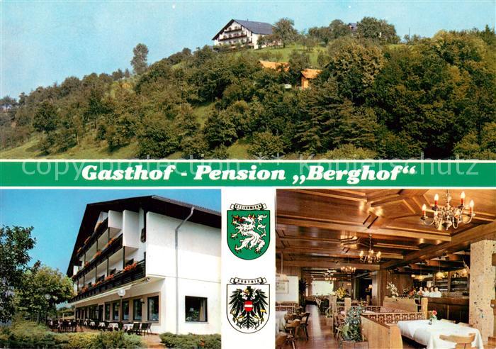 St Peter Freienstein Gasthof Pension Berghof Gastraum