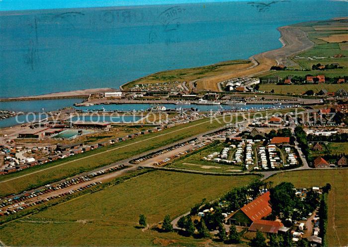 Bensersiel Fliegeraufnahme mit Seewasser Wellenschwimmbad