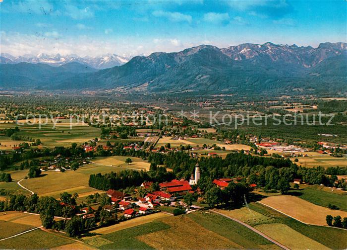 Gaissach Oberbayern Fliegeraufnahme