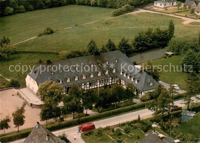 Burg Wupper Jugendherberge Fliegeraufnahme