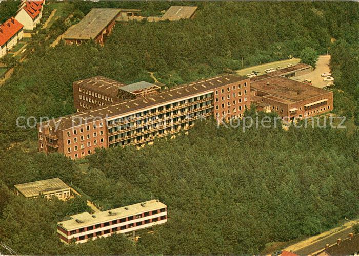 Buxtehude Staedt Krankenhaus Fliegeraufnahme