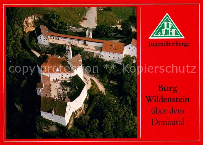 Leibertingen Jugendherberge Burg Wildenstein Fliegeraufnahme