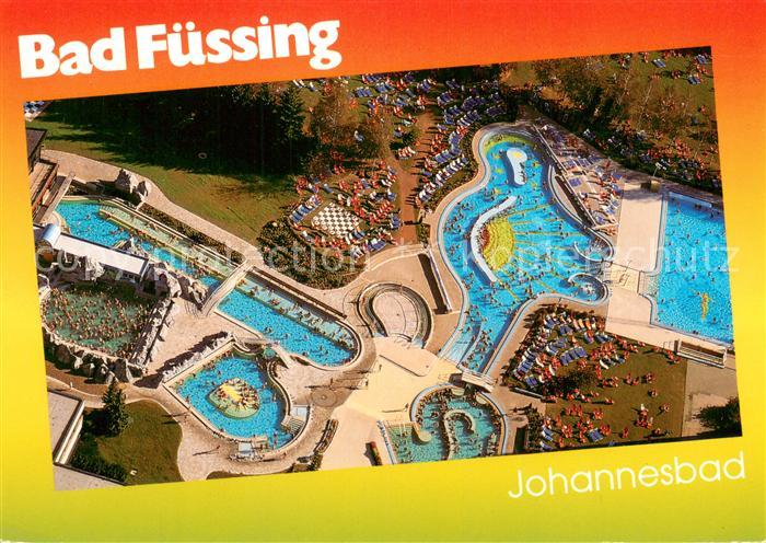Bad Fuessing Johannesbad Thermal Mineral Heilquelle Fliegeraufnahme
