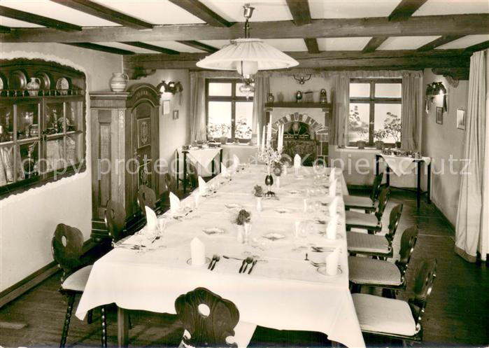 Gras-Ellenbach Hotel Siegfriedbrunnen Festtafel