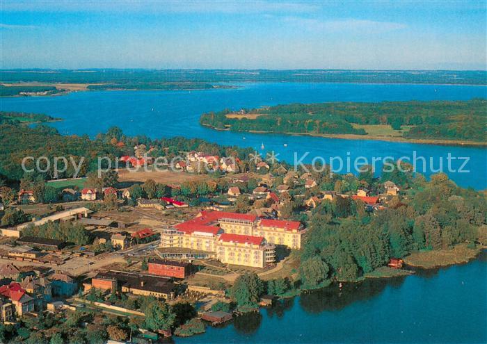 Malchow Klinik Malchower See Fliegeraufnahme
