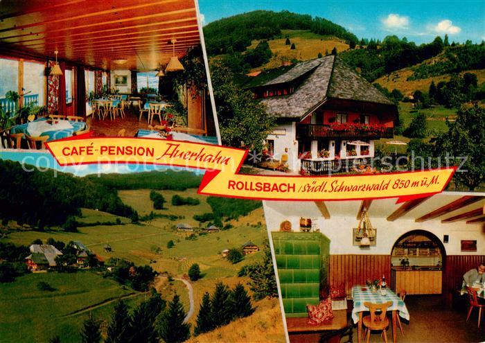Rollsbach Cafe Pension Auerhahn Gastraeume Panorama