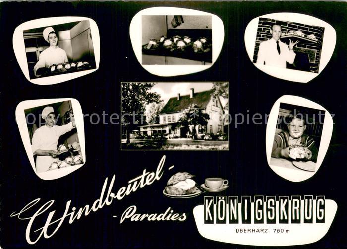 Braunlage Harz Windbeutel Paradies Gaststaette Koenigskrug Details