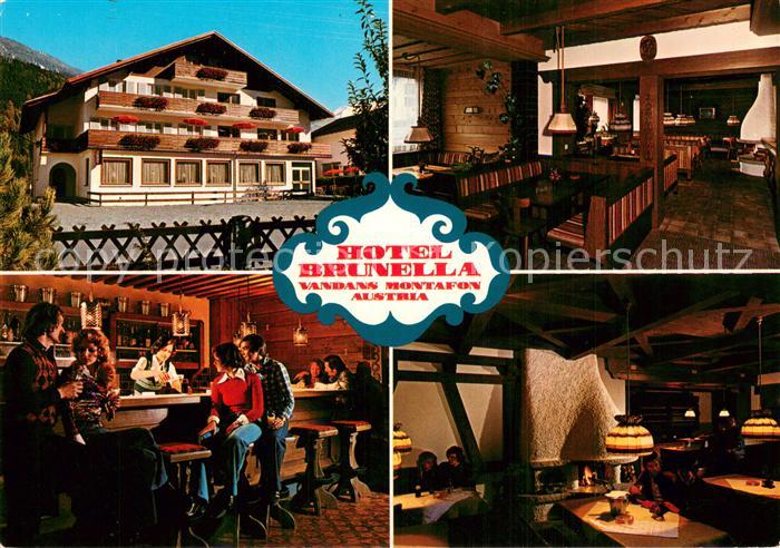 Vandans Vorarlberg Hotel Brunella Gastraeume Bar