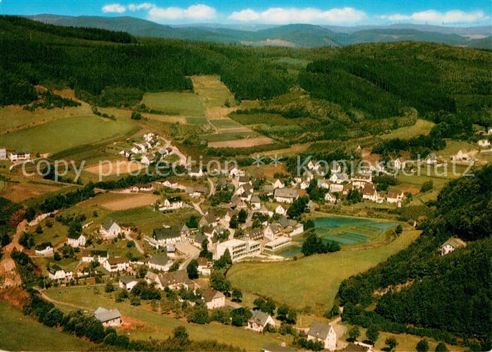 Kirchhundem Fliegeraufnahme Gesamtansicht