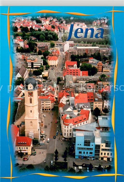 Jena Thueringen Fliegeraufnahme Teilansicht