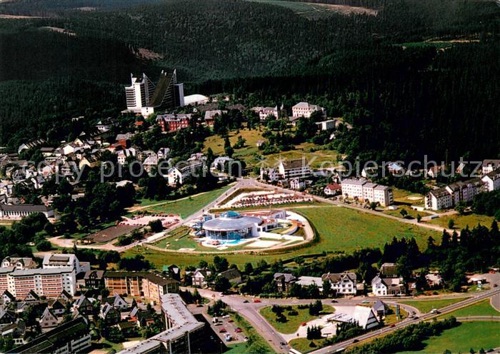 Oberhof Thueringen Fliegeraufnahme Teilansicht
