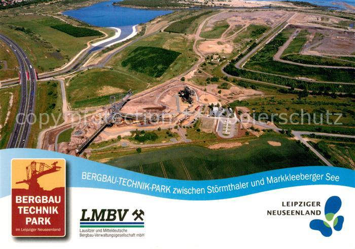 LEIPZIG Sachsen Fliegeraufnahme Bergbau Technik-Park