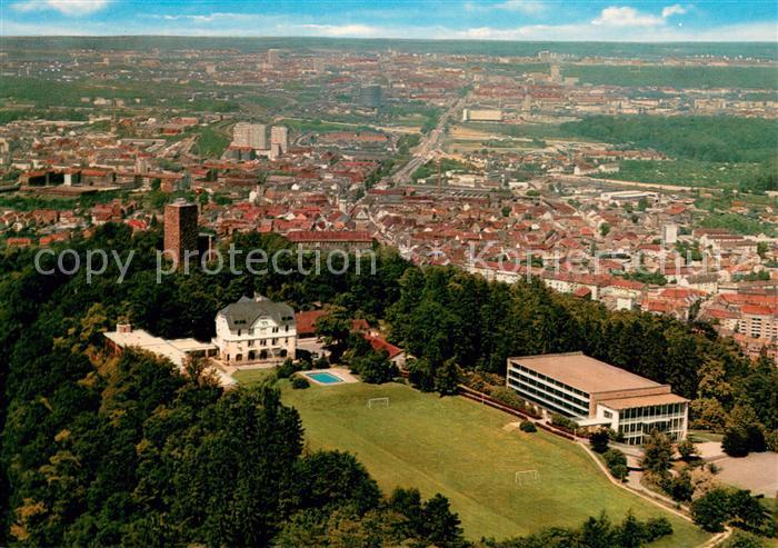 Karlsruhe Baden Fliegeraufnahme Sportschule Schoeneck