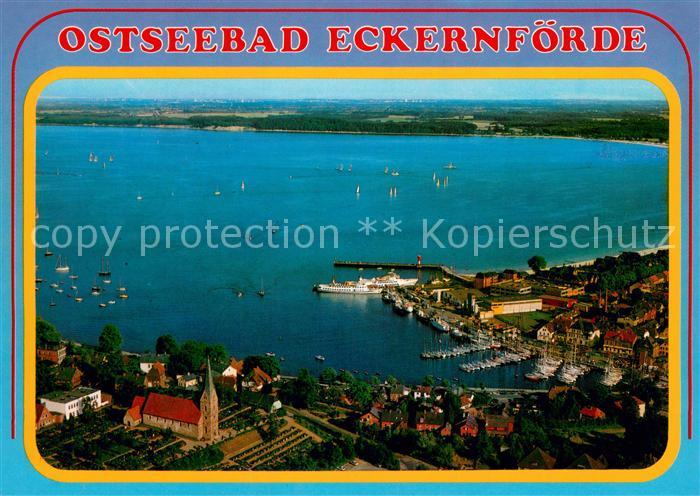 ECKERNFoeRDE Ostseebad Fliegeraufnahme Panorama
