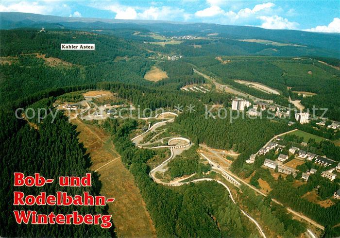 Winterberg Hochsauerland Fliegeraufnahme Turmrestaurant Kahler Asten Bob- und Ro