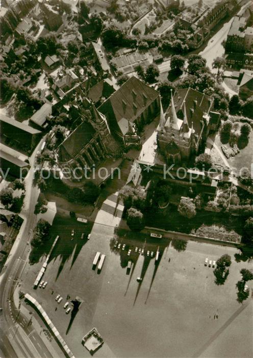 ERFURT  CITY Fliegeraufnahme Dom St. Severi-Kirche