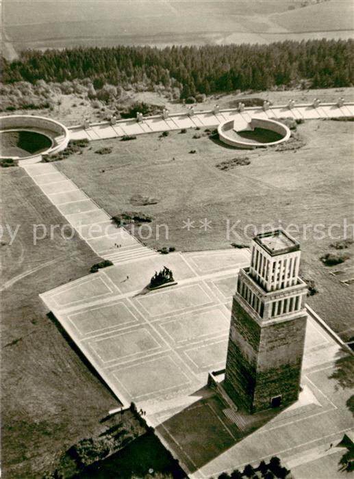 Weimar  Thueringen Fliegeraufnahme Nationale Mahn- und Gedenkstaette Buchenwald