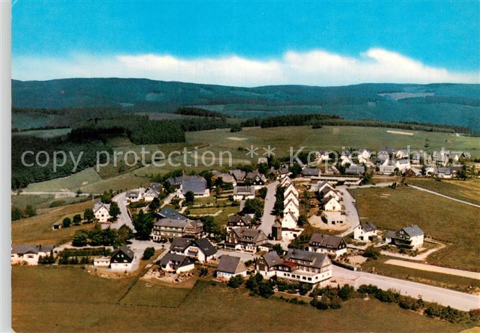 Altastenberg Fliegeraufnahme Pension Haus Linden