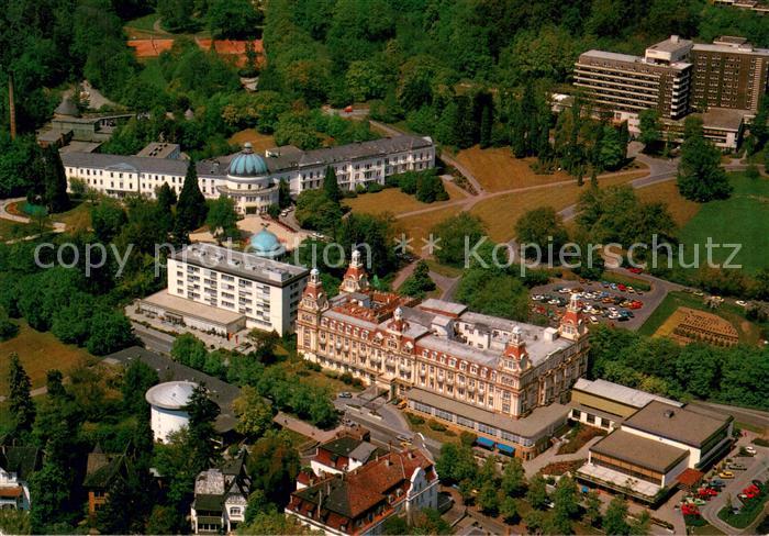 Bad Wildungen Fliegeraufnahme Fuerstenhof Badehotel Herz-Kreislauf-Klinik