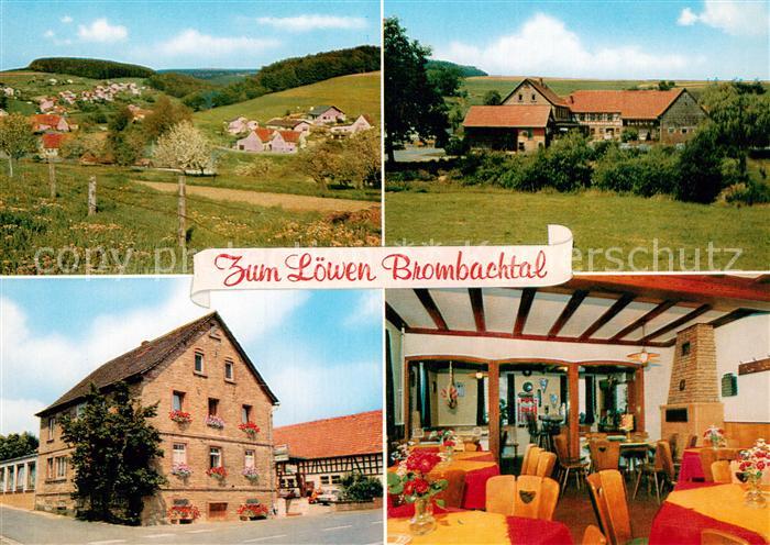Brombachtal Gasthaus Zum Loewen Teilansichten