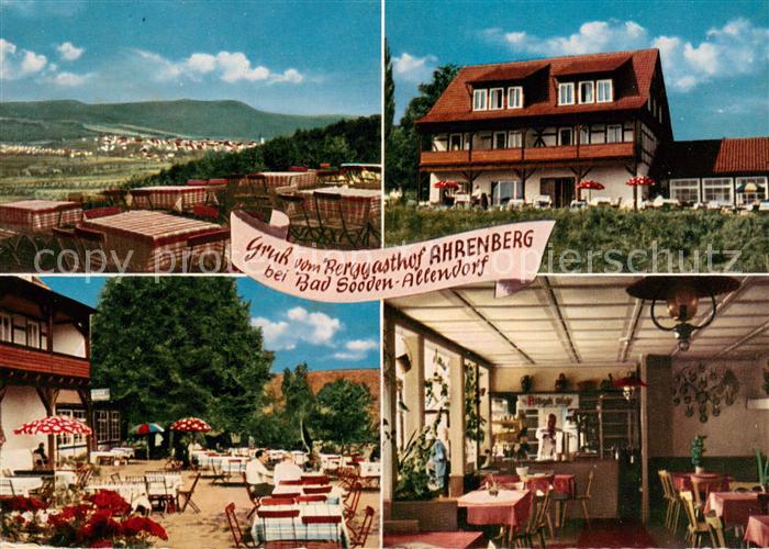 Ahrenberg Berggasthof Ahrenberg Teilansichten