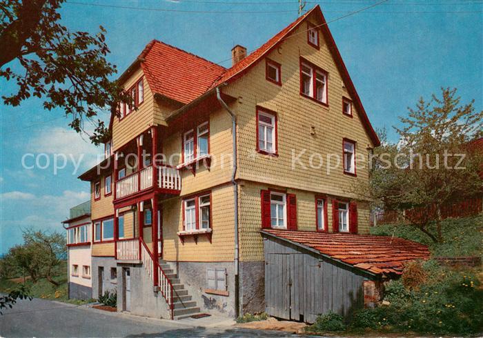 Buchklingen Odenwald Landheim d. Elisabethengymnasiums Aussenansicht