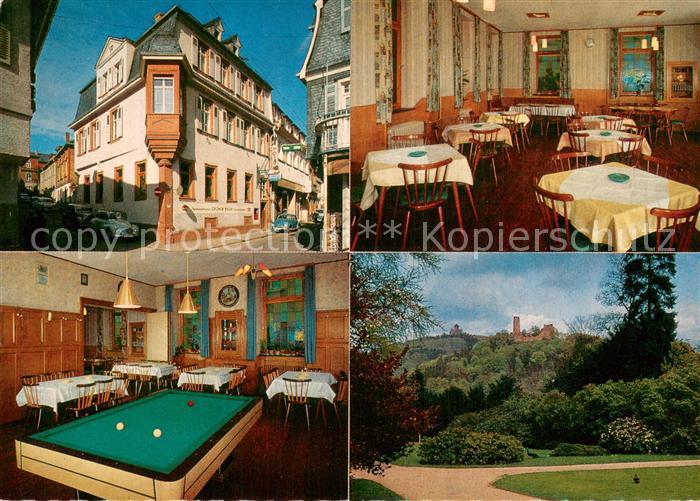 Weinheim Bergstrasse Hotel-Restaurant Gruener Baum Teilansichten