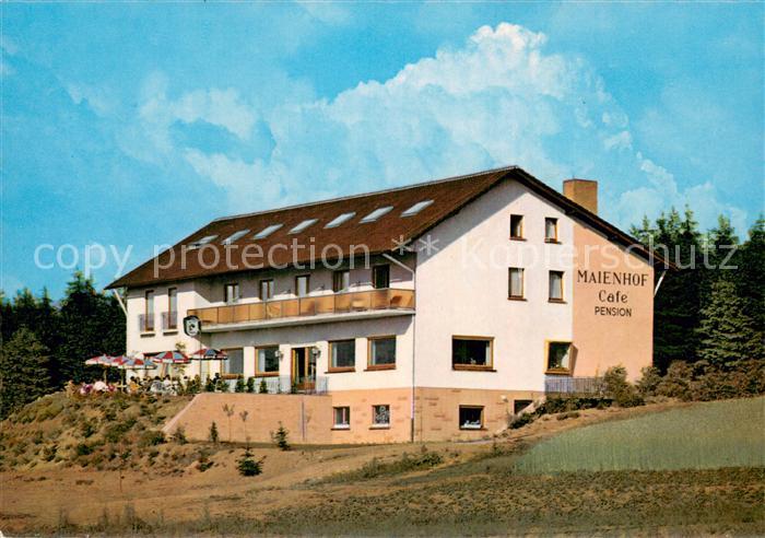 Siedelsbrunn Cafe-Pension Maienhof Aussenansicht