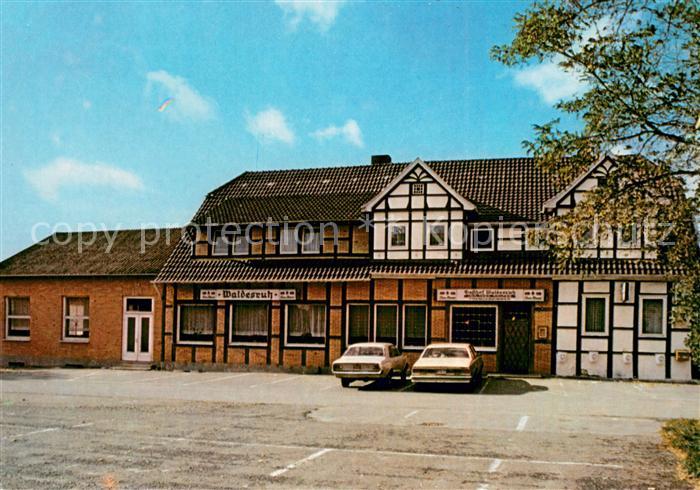 Tecklenburg Steinfurt NRW Gasthaus Waldesruh Aussenansicht Fachwerkhaus