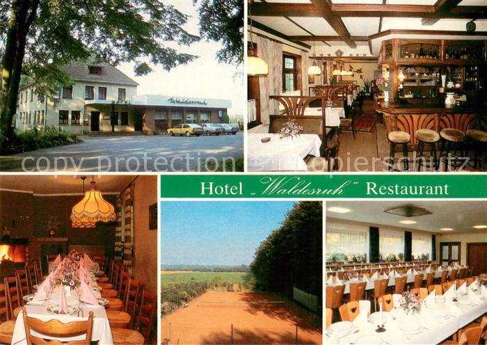 Hoheging Emstek Hotel-Restaurant Waldesruh Teilansichten