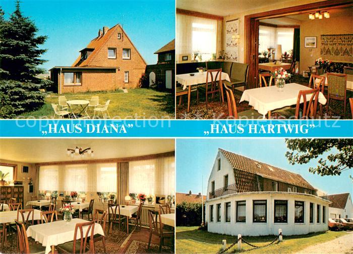 St Peter-Ording Kurpension Haus Hartwig Haus Diana