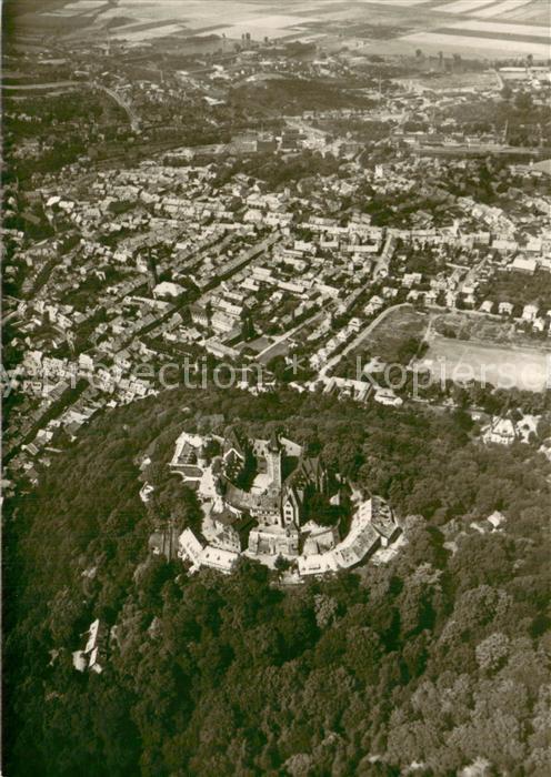 Wernigerode Harz Fliegeraufnahme Panorama