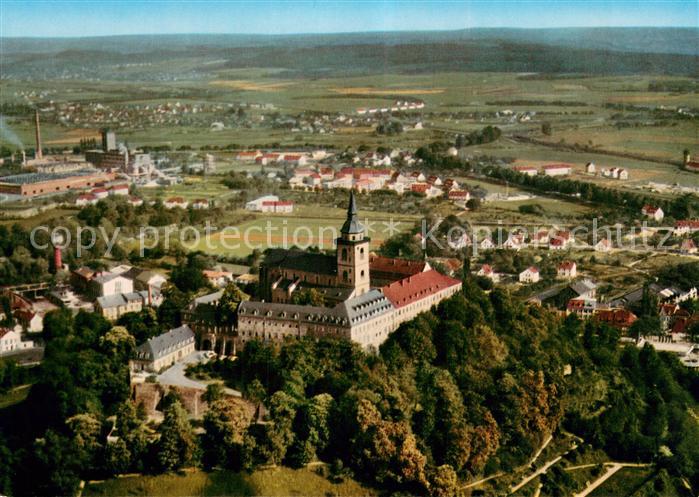 Siegburg Fliegeraufnahme Abtei Michaelsberg