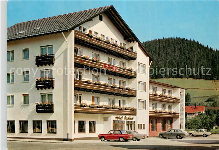 Baiersbronn Schwarzwald Hotel-Gasthof Rose Aussenansicht