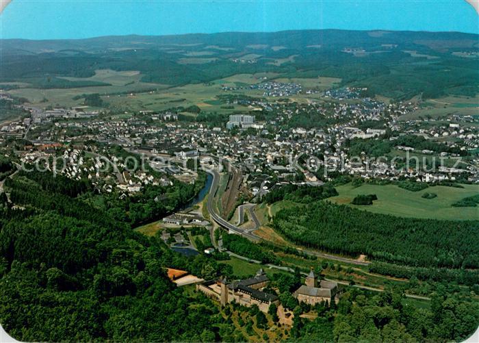 Attendorn Fliegeraufnahme Gesamtansicht