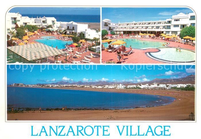 Lanzarote Kanarische Inseln Lanzarote Village Pool
