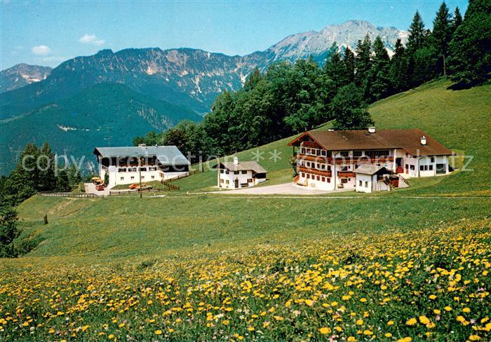 Oberau  Berchtesgaden Pension Madllehn Bergwiese Alpen