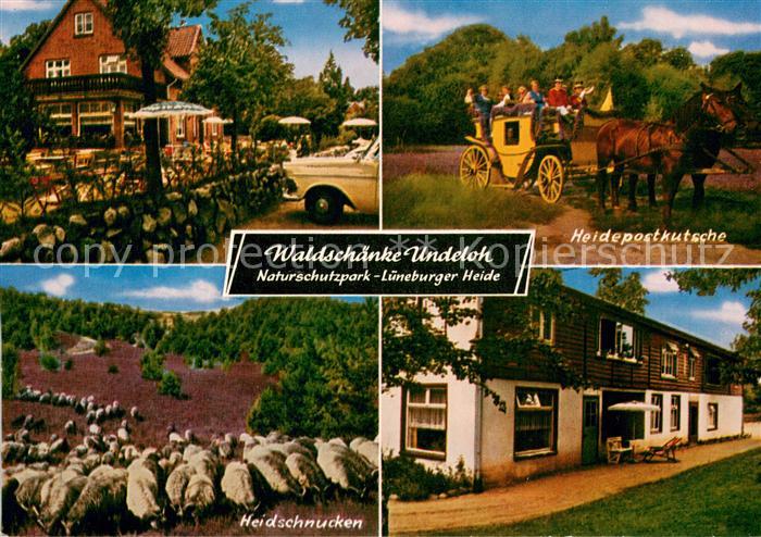 Undeloh Waldschaenke Gasthaus Pension Heidschnucken Postkutsche