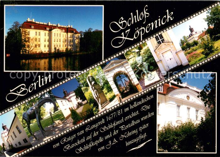 Koepenick Coepenick Schloss Erbauer Rutger van Langevelt 17. Jhdt.