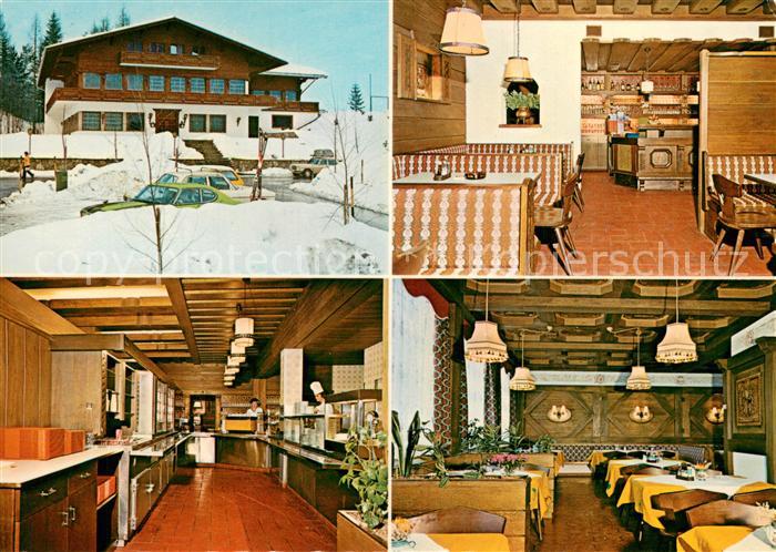 Golling Salzach Tauernautobahn-Rasthaus Restaurant im Winter