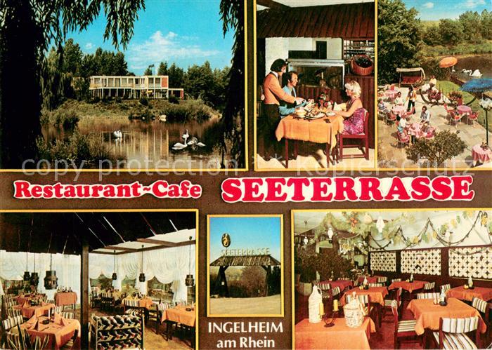 Ingelheim Rhein Restaurant Cafe Seeterrasse