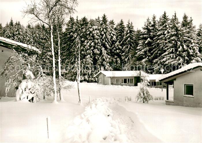 Lindenberg Allgaeu Familienferiendorf Nadenberg im Winter