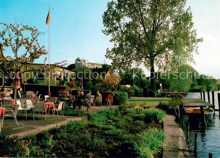 Moelln Lauenburg Restaurant Cafe Seeblick Terrasse Bootsanleger